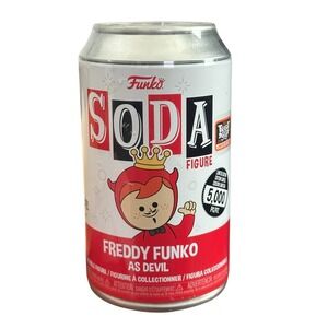 Funko Soda Freddy Funko as Devil 2022 Fright Night Box of Fun‎ LE 5000 Sealed